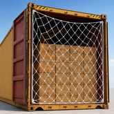 Container Cargo Safety Net 2.2m x 2.2m White *10