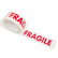 Fragile Tape 48mm x 50m Red/White