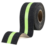 Glow in the Dark Anti Slip Tape 50mm x 5m Green/Black